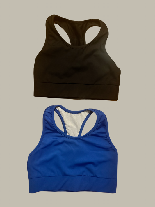 Full coverage sports bra designed for high-impact activities