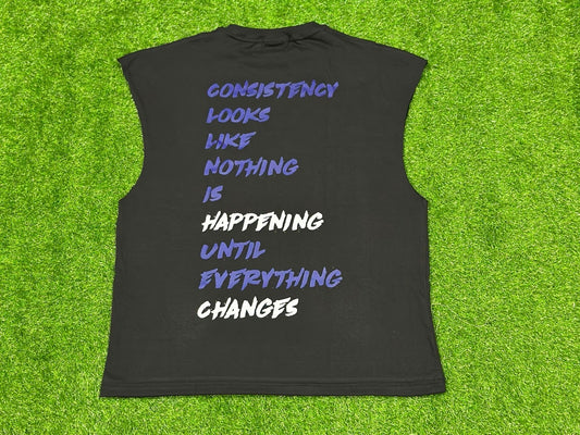 Sleeveless T-shirt