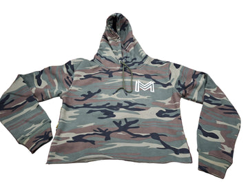 Camo BBL Crop hoodie/ regular hoodie