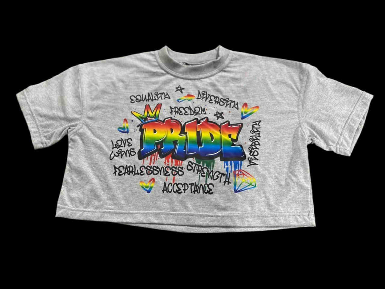 Pride crop/tshirt
