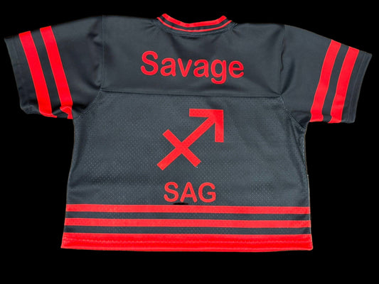 Savage Sag crop jersey