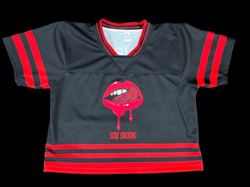 Savage Sag crop jersey